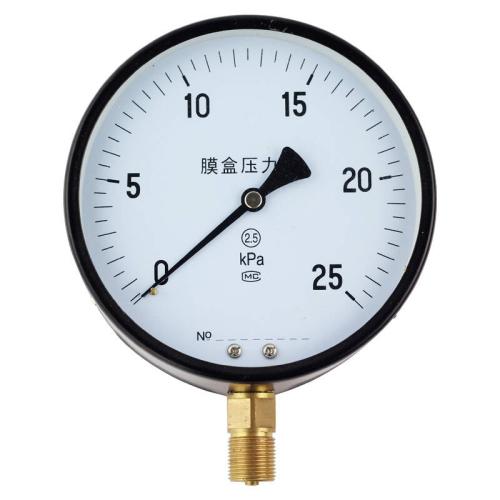 YE-100、150膜盒壓力表